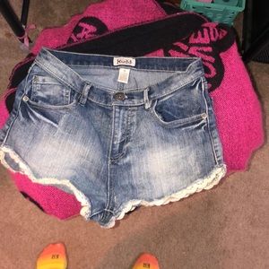 High waisted mudd shorts